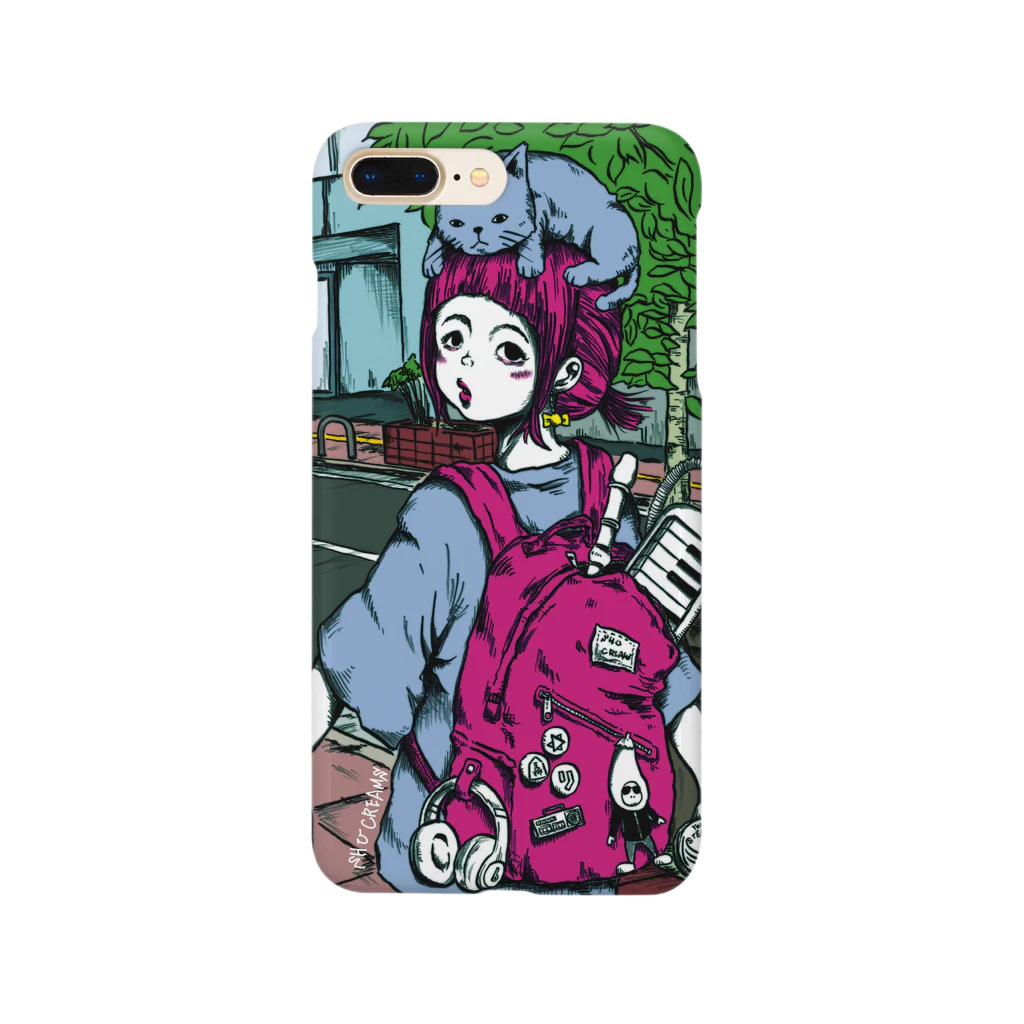 SHUCREAMSのサブカル好きな女の子 Smartphone Case