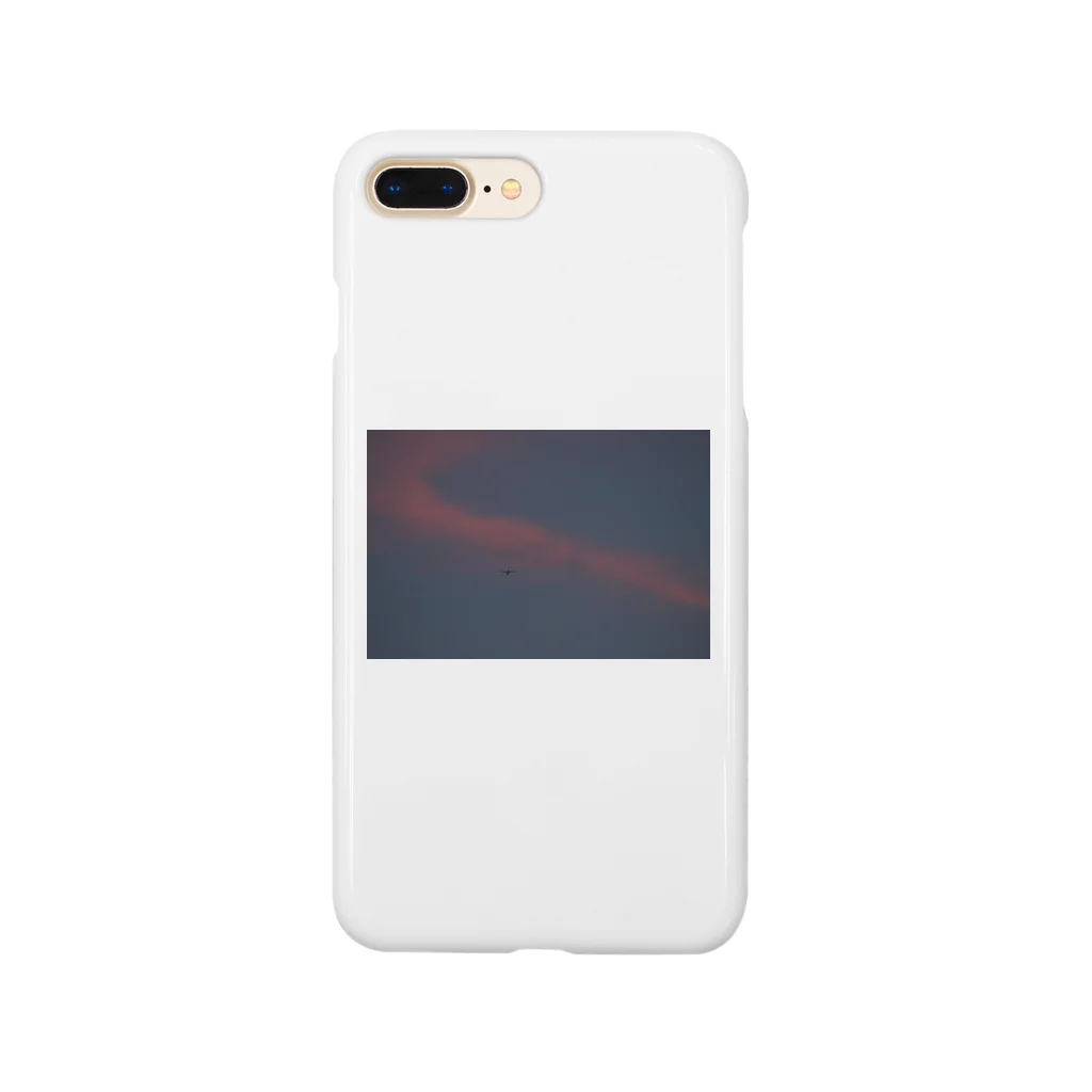 cozcozの夕焼け飛行機 Smartphone Case