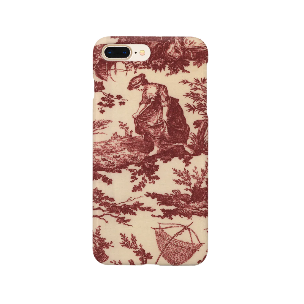 J. Jeffery Print Galleryのトワルドジュイ Toile de Jouy スマホケース