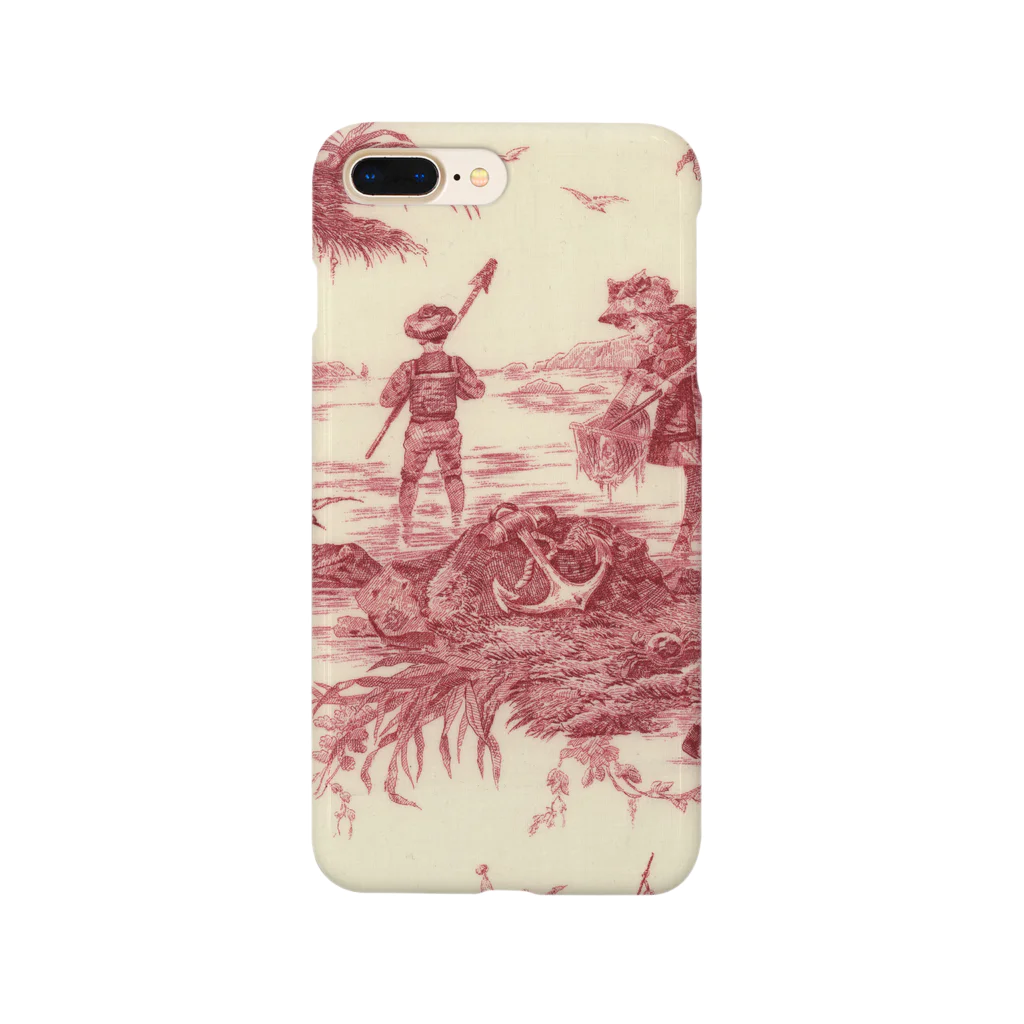 J. Jeffery Print Galleryのトワルドジュイ Toile de Jouy Smartphone Case