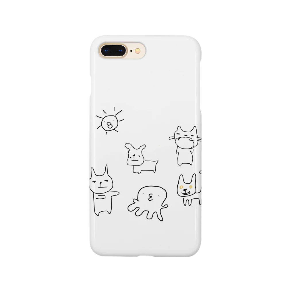 risbedの太陽のまち Smartphone Case