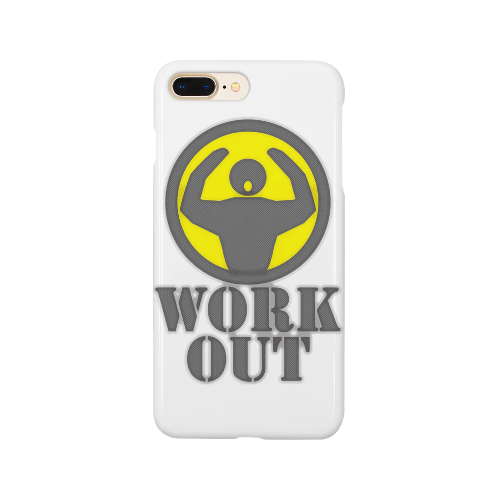 AURA_HYSTERICAのWorkout Smartphone Case