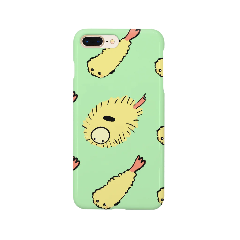 ﾁｬｿの巣のリンゴドクガとエビフリャー ミント Smartphone Case