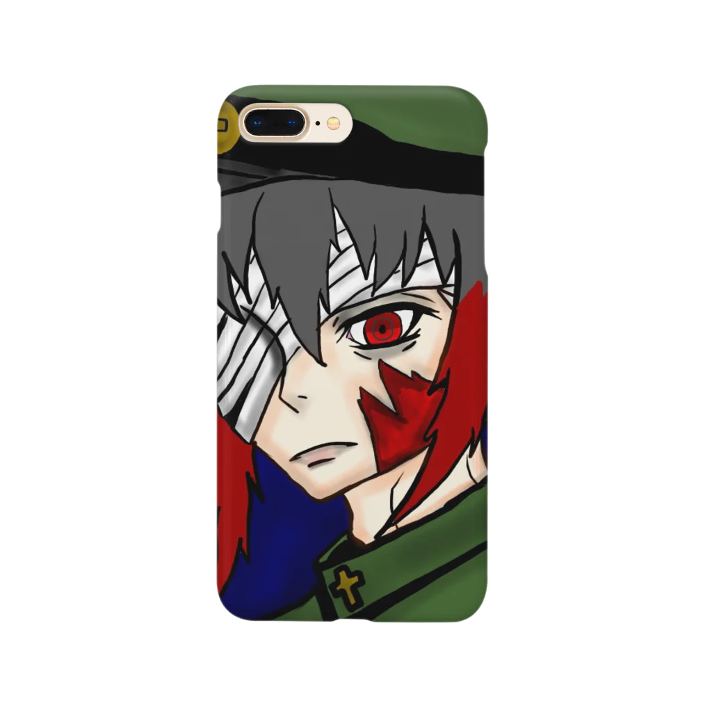 市イラストグッズショップの軍人さん Smartphone Case