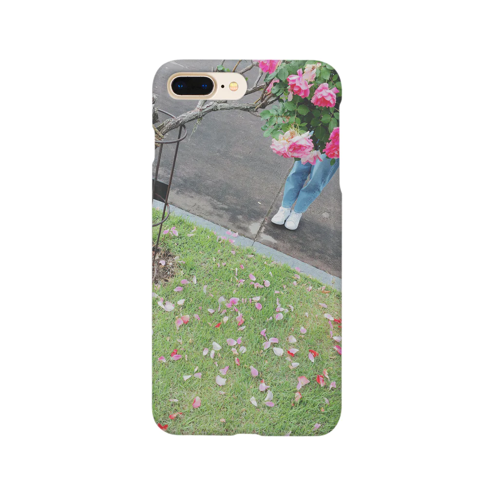 い〜さんとこにおいで屋さんのFlower head Smartphone Case