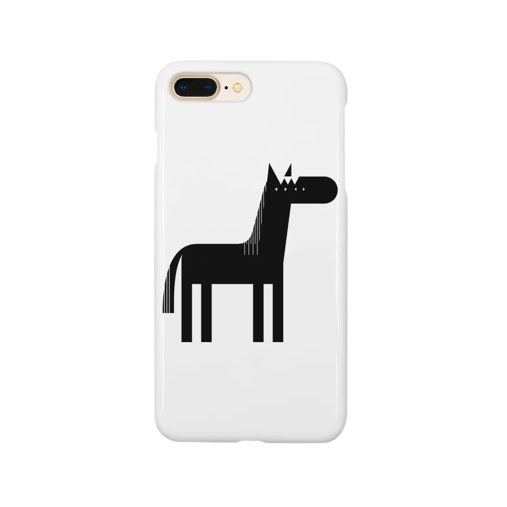 オ ザ むのANIMALシリーズ　うま Smartphone Case