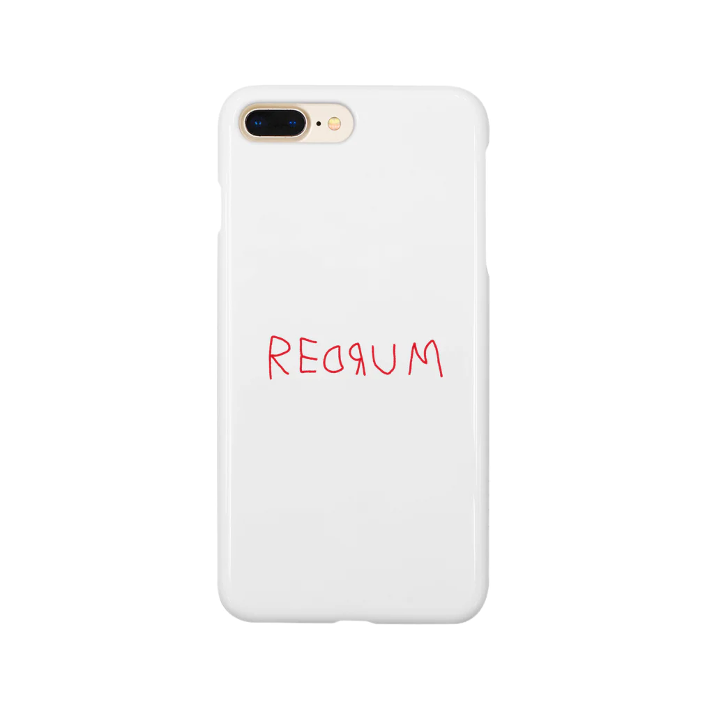 AliviostaのREDRUM レッドラム ロゴ Smartphone Case