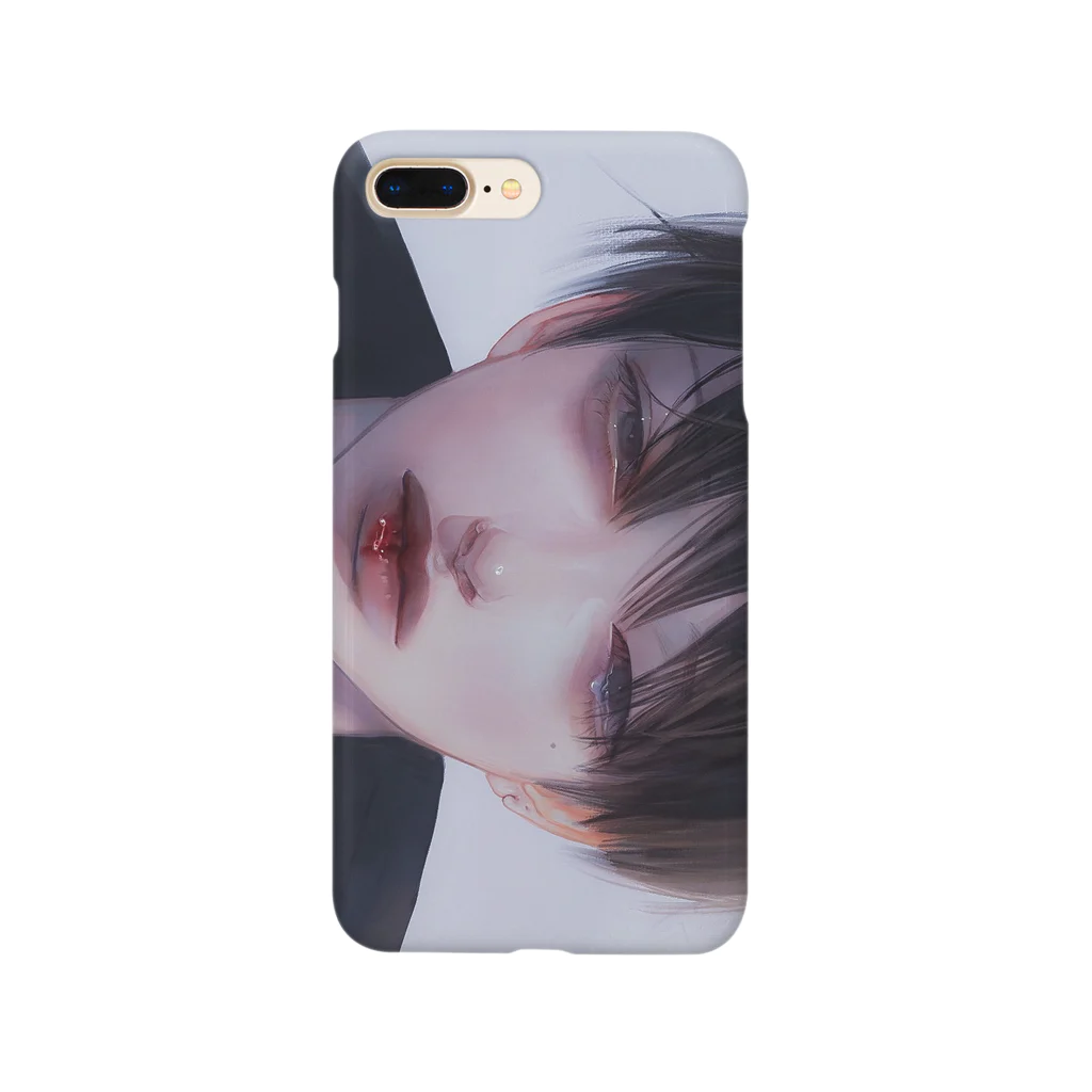 烏帽子 眇眼の【朝】 Smartphone Case