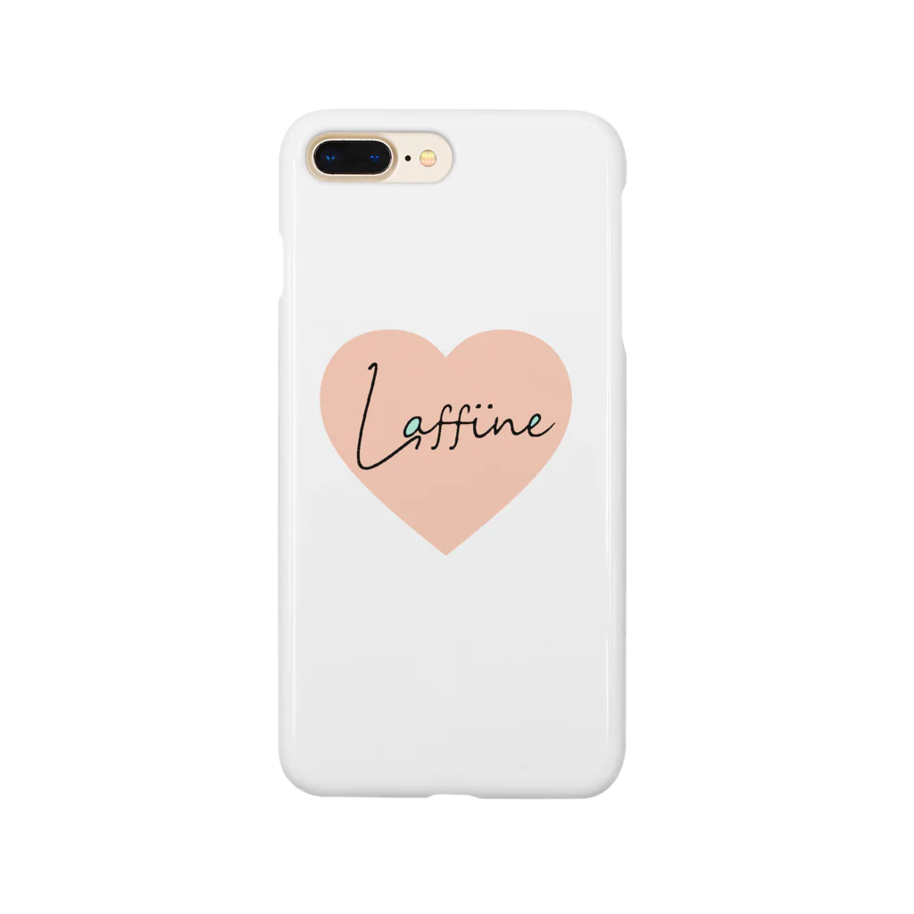 LAFFINEのLAFFINEハート型ロゴ Smartphone Case