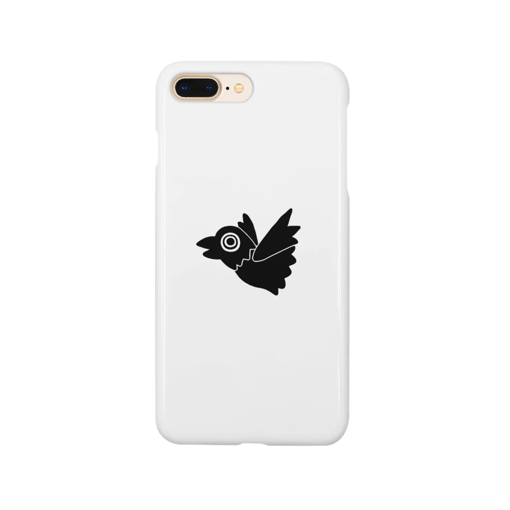 ウホホイ・ホイホーホのぼっちカラス Smartphone Case