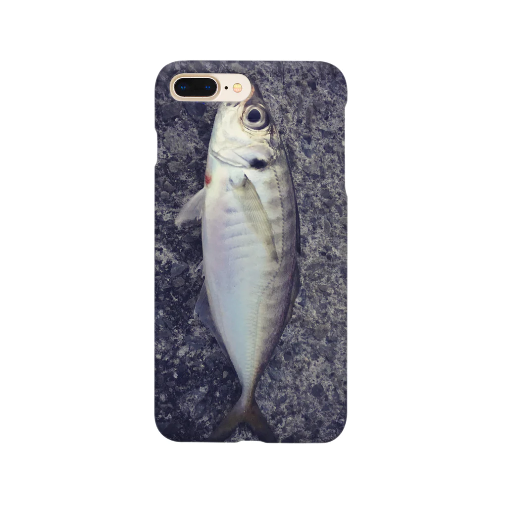 fishnudeの釣りたてアジ スマホケース Smartphone Case