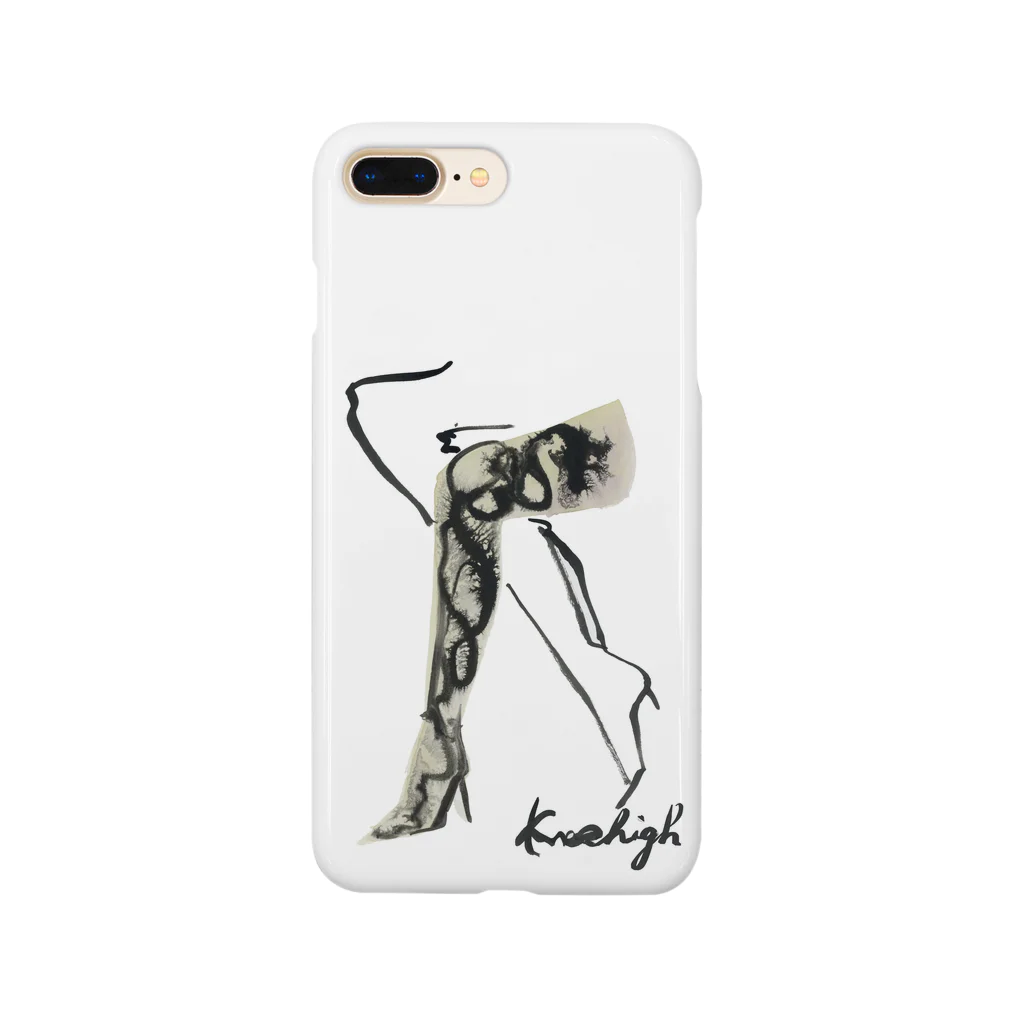 AYUMI KUBOTAのknee-high boots Smartphone Case