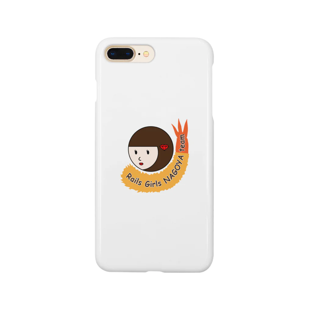 railsgirls-nagoyaのRailsGirlsNagoyaチームマスコットグッズ Smartphone Case