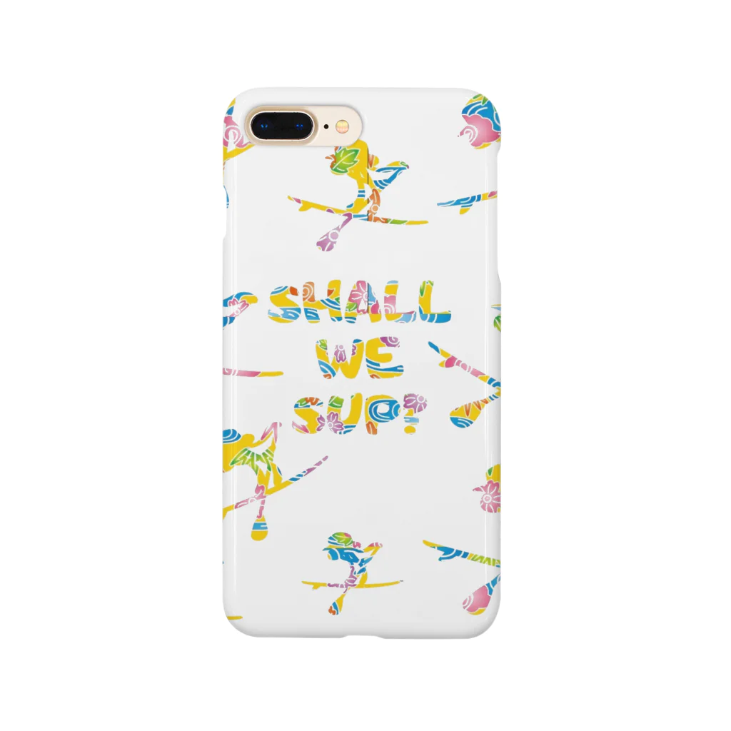 Shall we SUP?のBingata de Shall we SUP? Smartphone Case