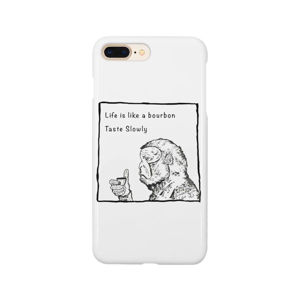 ばらっくんのDrinking Monkey 酒飲みザル Smartphone Case