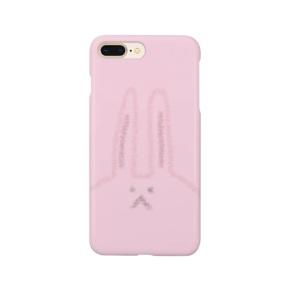 shirorokuroroののぞきうさぎ Smartphone Case