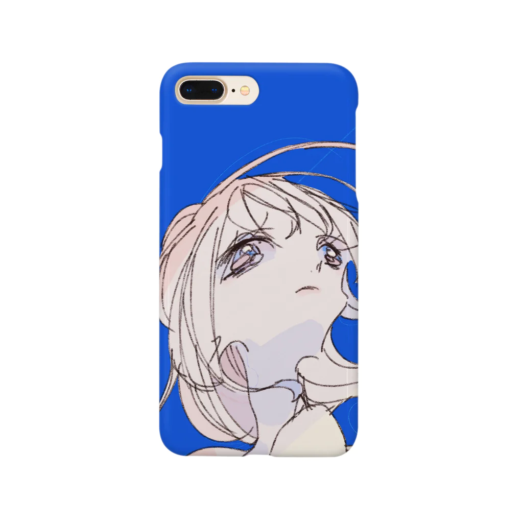 九花きゅうのヒコーキ雲 Smartphone Case