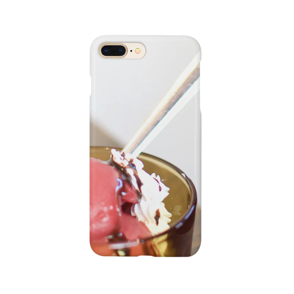 みずたまりのアイスを食べよう.その1(ジェラート) Smartphone Case