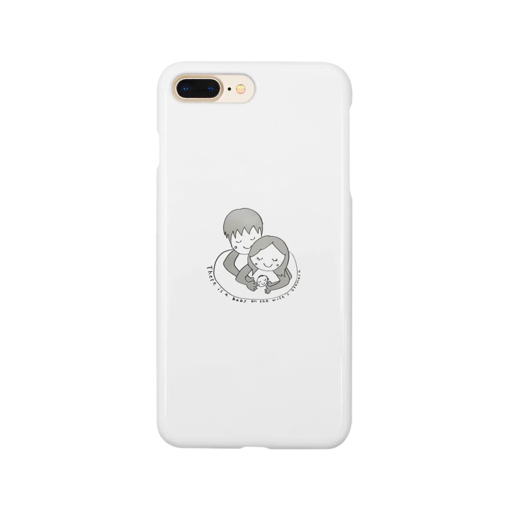 hipoapoの妻のお腹には赤ちゃんがいます☆ Smartphone Case