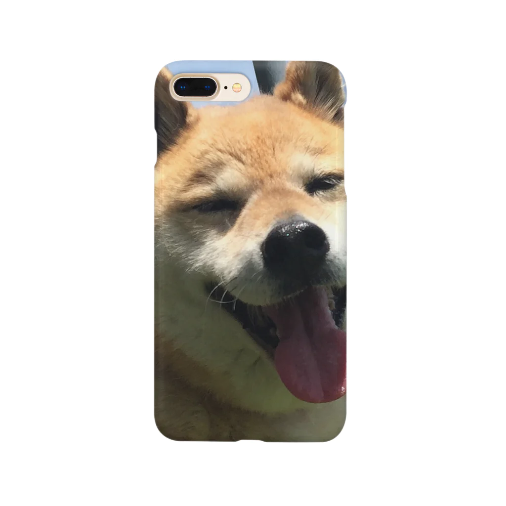 inu11の笑う犬には、福が来る‼︎ スマホケース