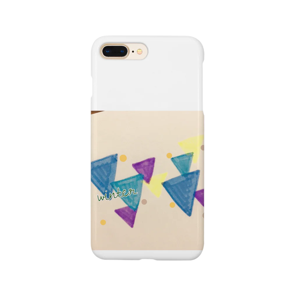 tiny sunのsankaku winter Smartphone Case