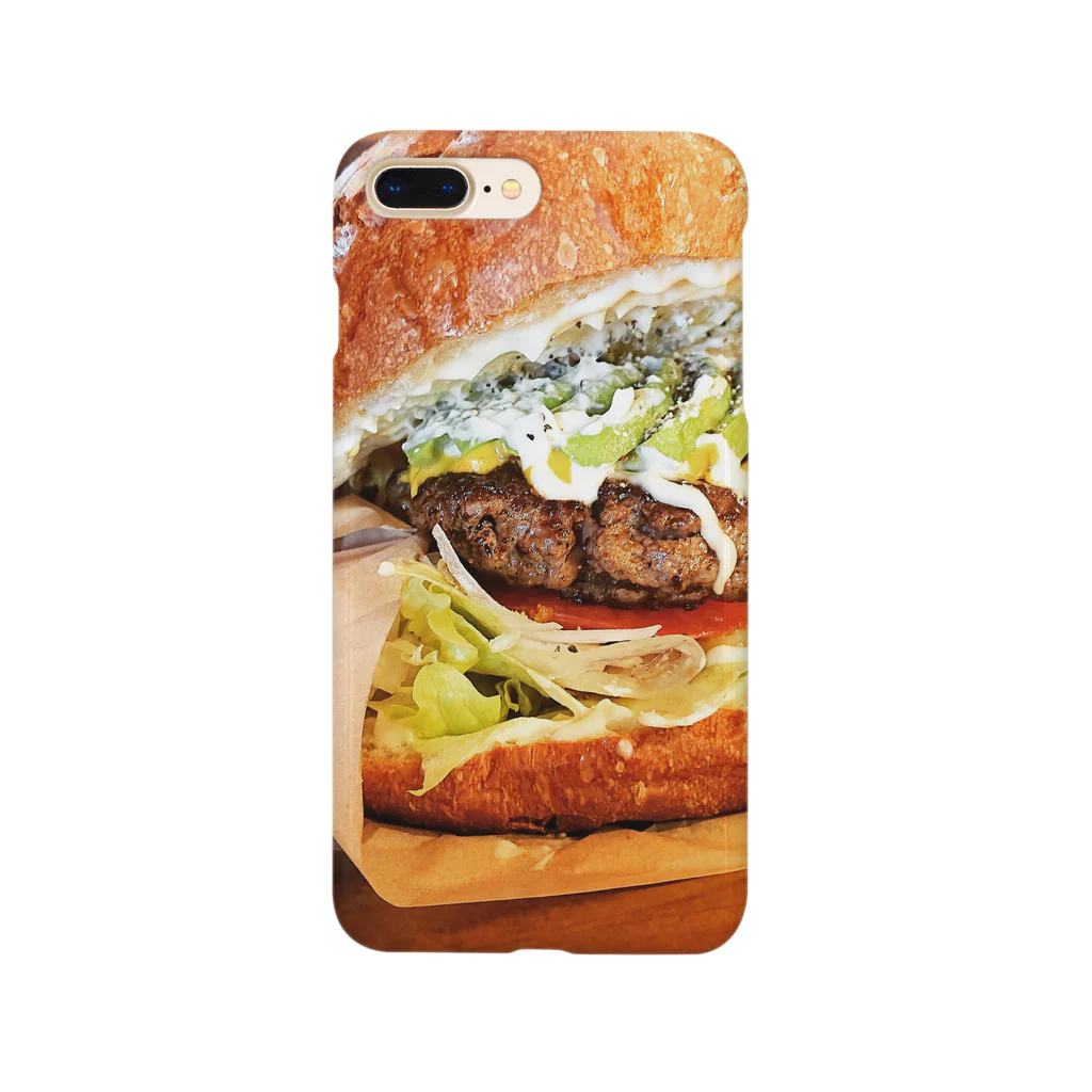 MikaのBIGバーガー Smartphone Case