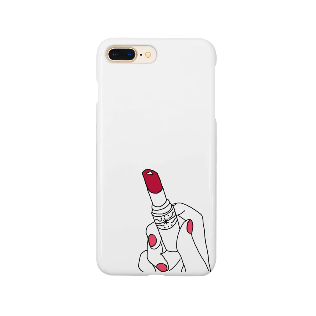 МちゃんshopのＭちゃんのリップ Smartphone Case