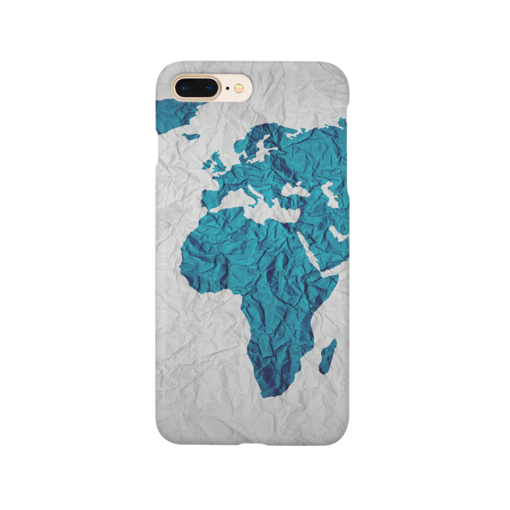 Sakura-yuanの氷と水の世界地図 Smartphone Case