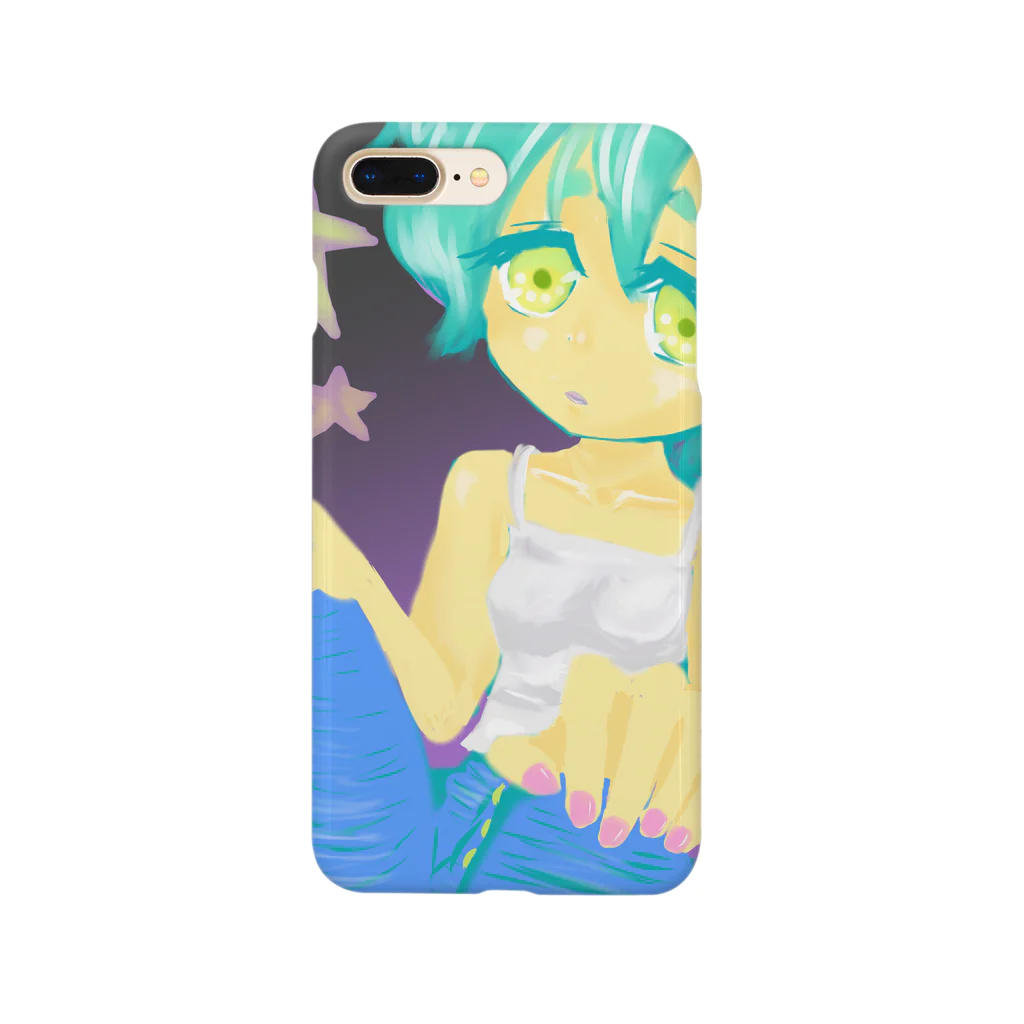 由居ユナミの白ｷｬﾐｿｰﾙｼﾞｰﾝｽﾞちゃん Smartphone Case