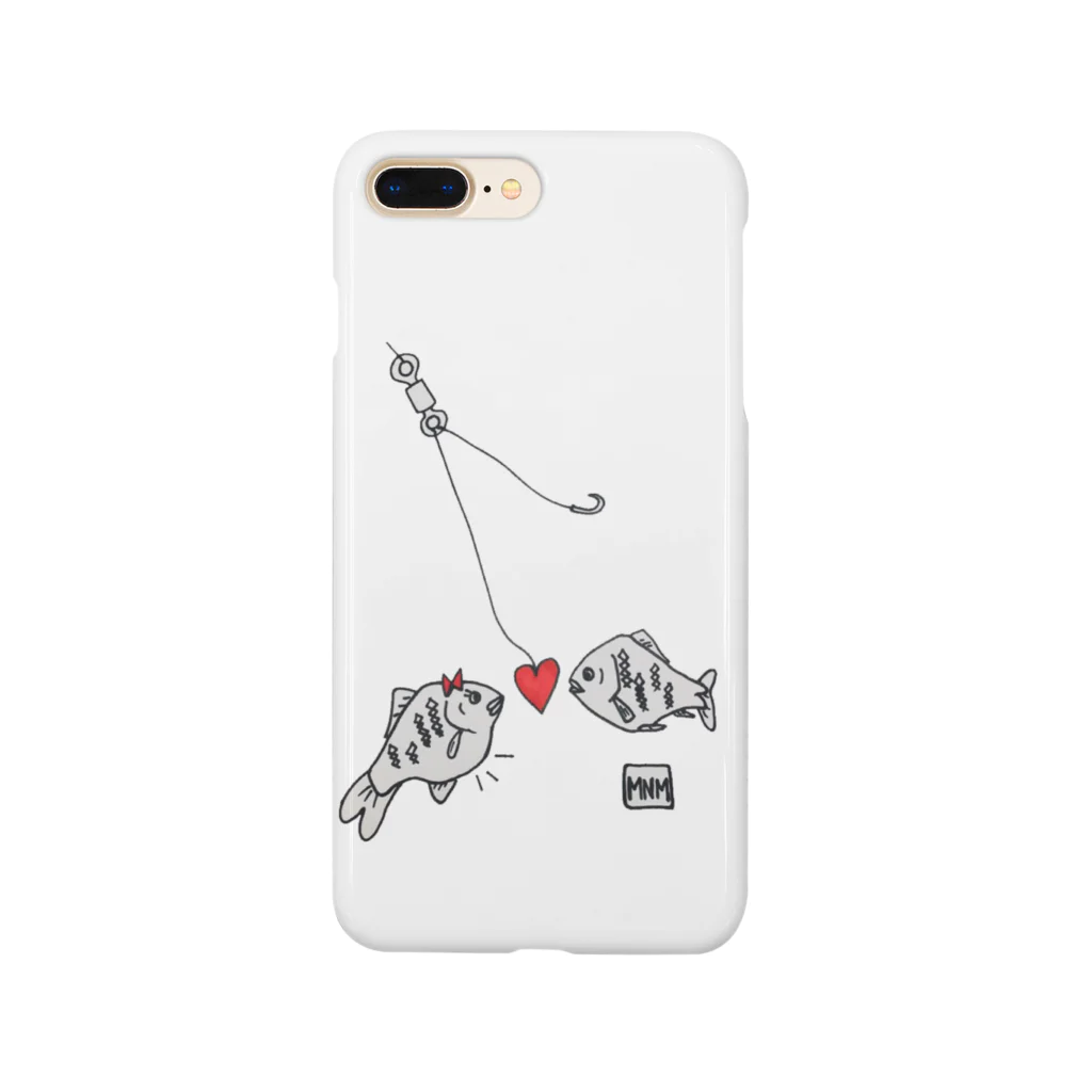 manaminnのヘラブナ♥️カップル Smartphone Case