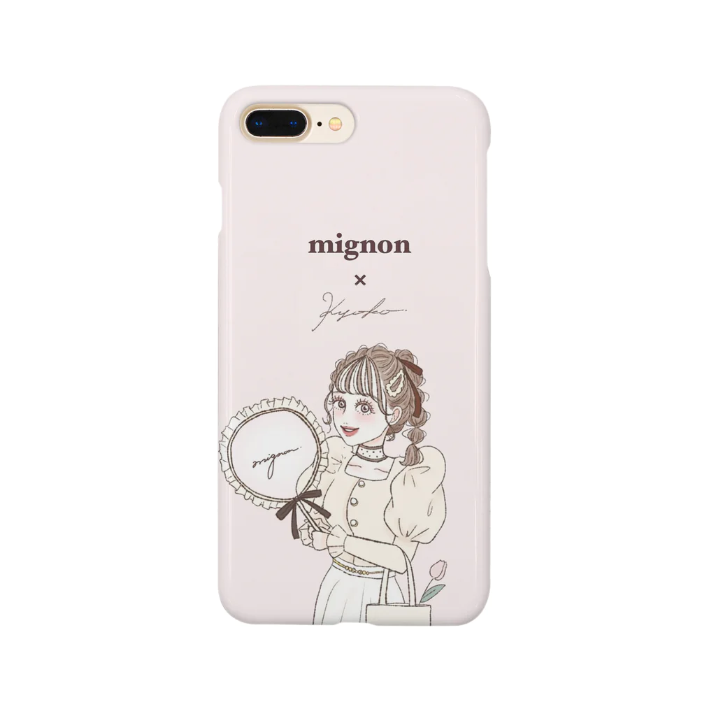 mignon_otのkyoko×mignon original iPhonecase スマホケース
