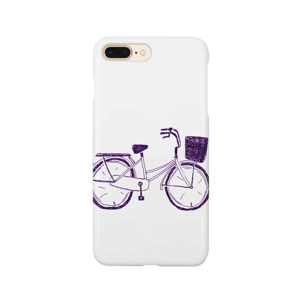 NIKORASU GOの自転車デザイン「ママチャリ」 Smartphone Case