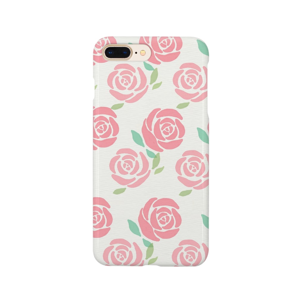 薔薇 イラスト Smartphone Cases Iphone By おはるさん Oharu3 Suzuri