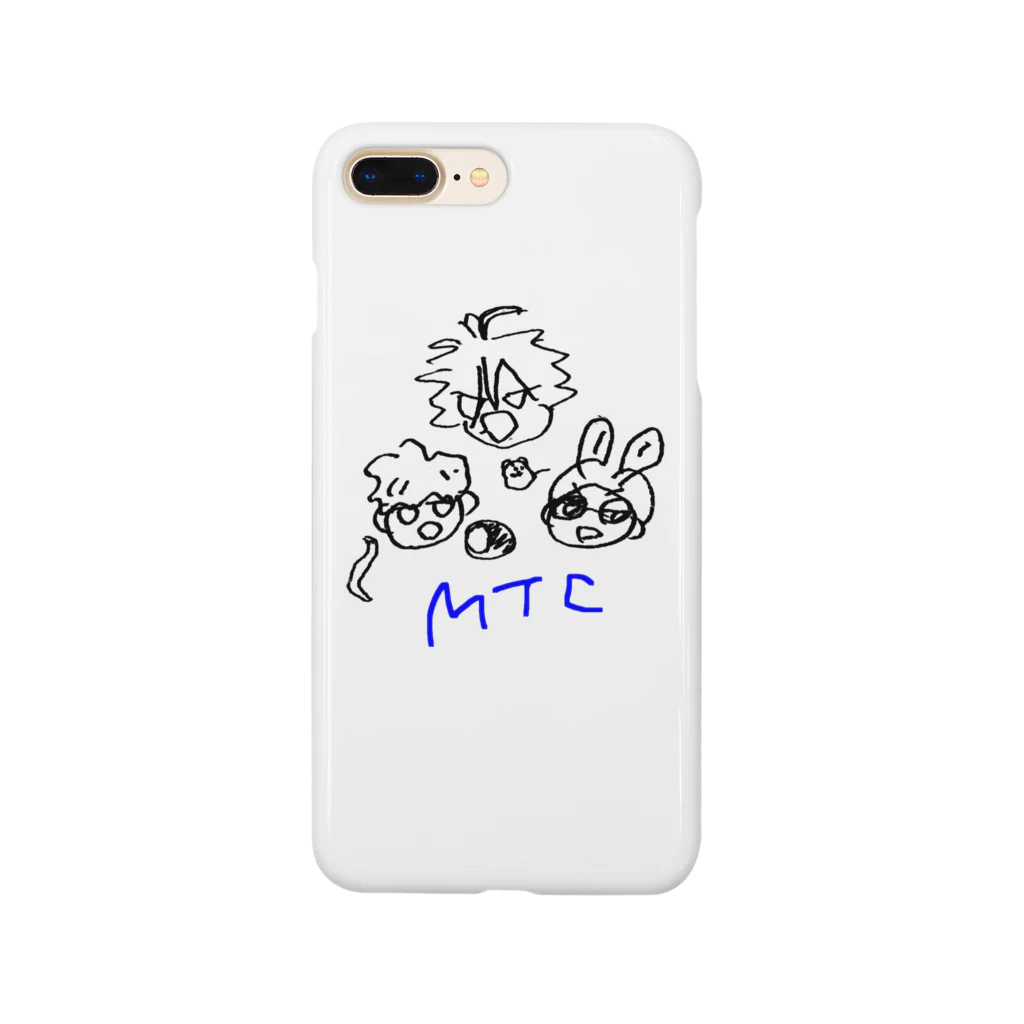 ササミ in the buildingの左利きが右手で描いた絵② Smartphone Case