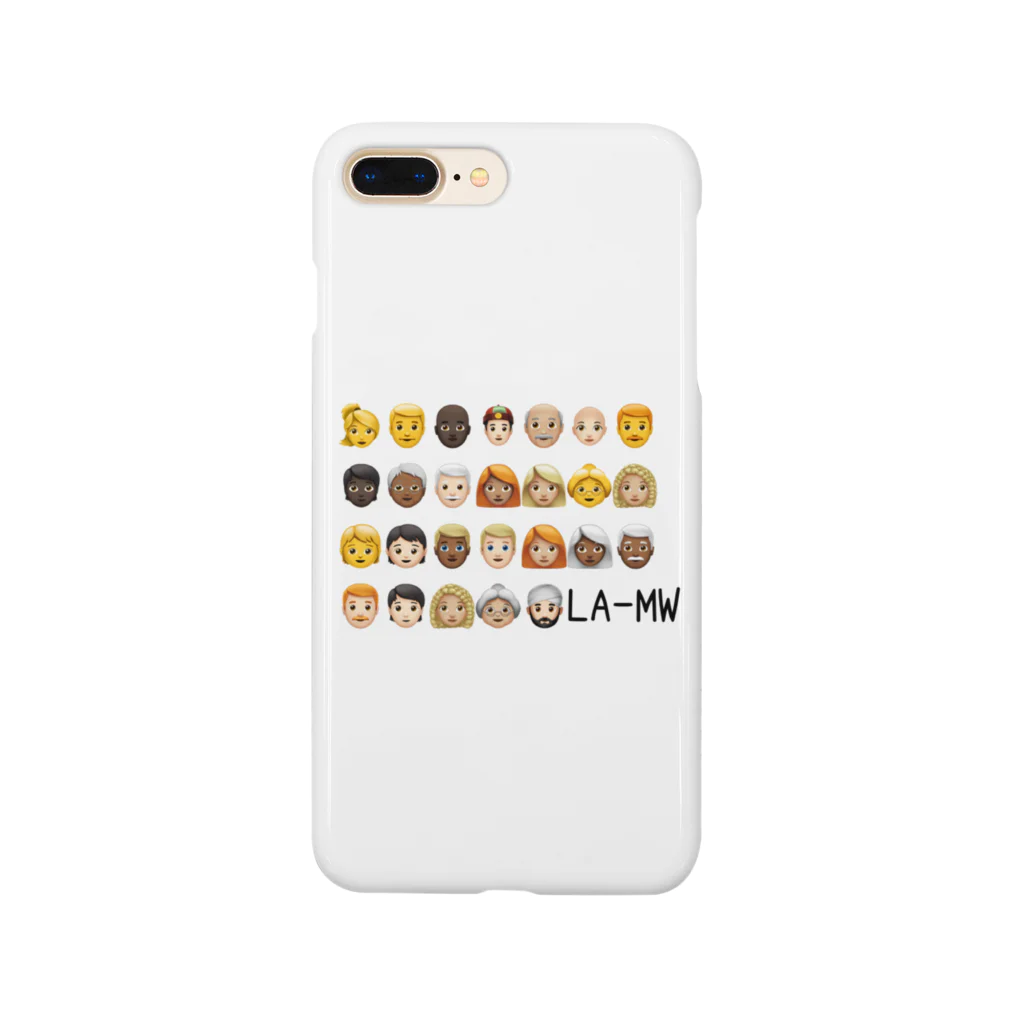 LA・MW（ラ・ムー）の多国籍みんな友達 Smartphone Case