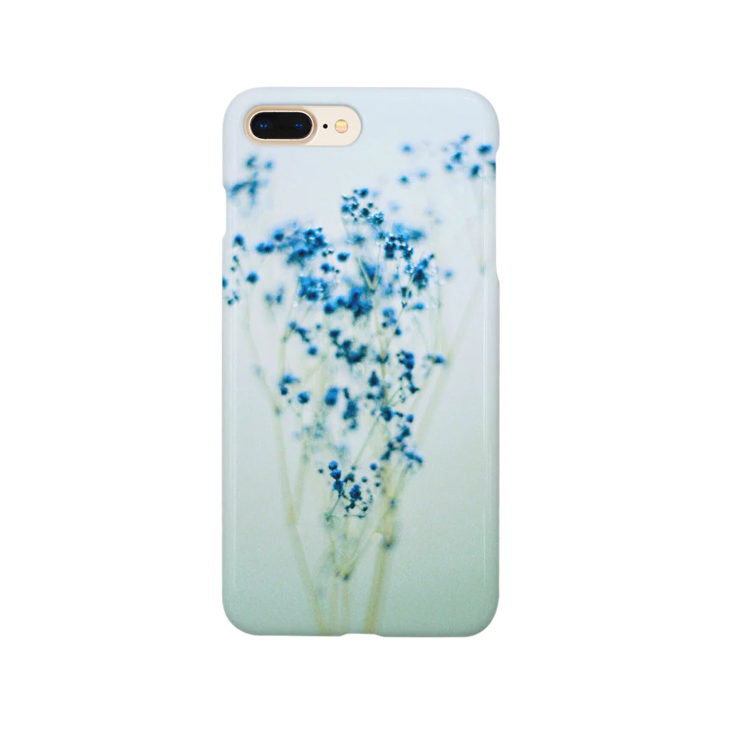 USUSHIOの青いかすみ草 Smartphone Case