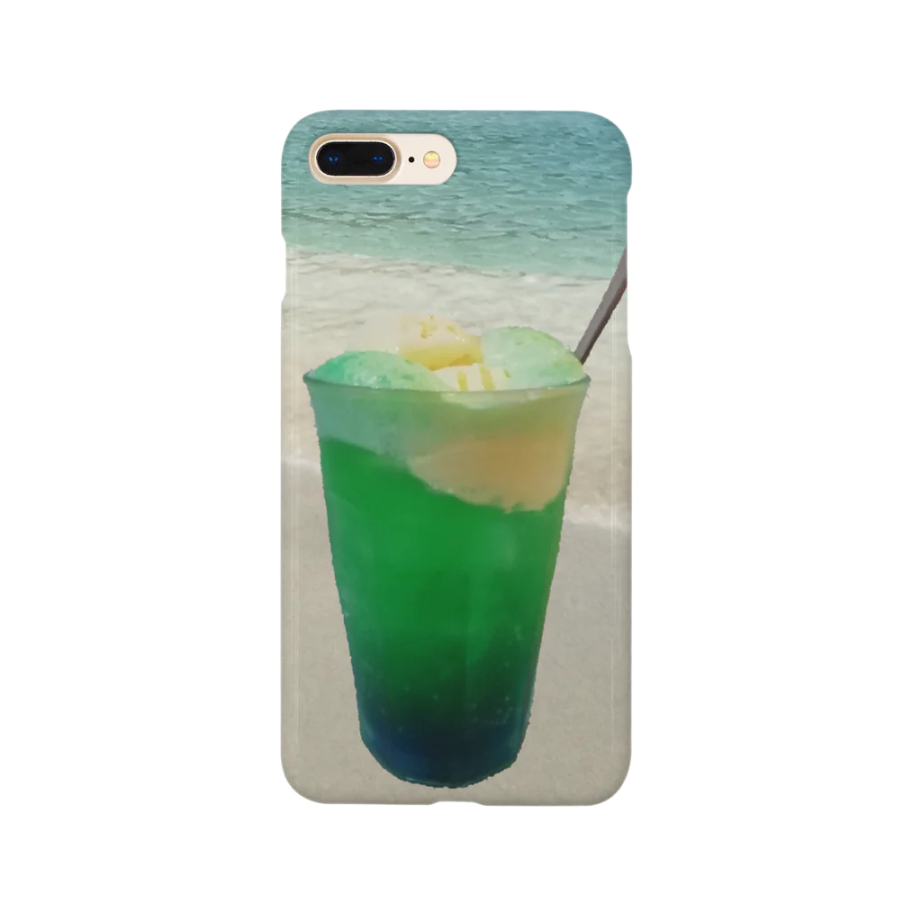 Colorful Leafの海辺のソーダフロート Smartphone Case