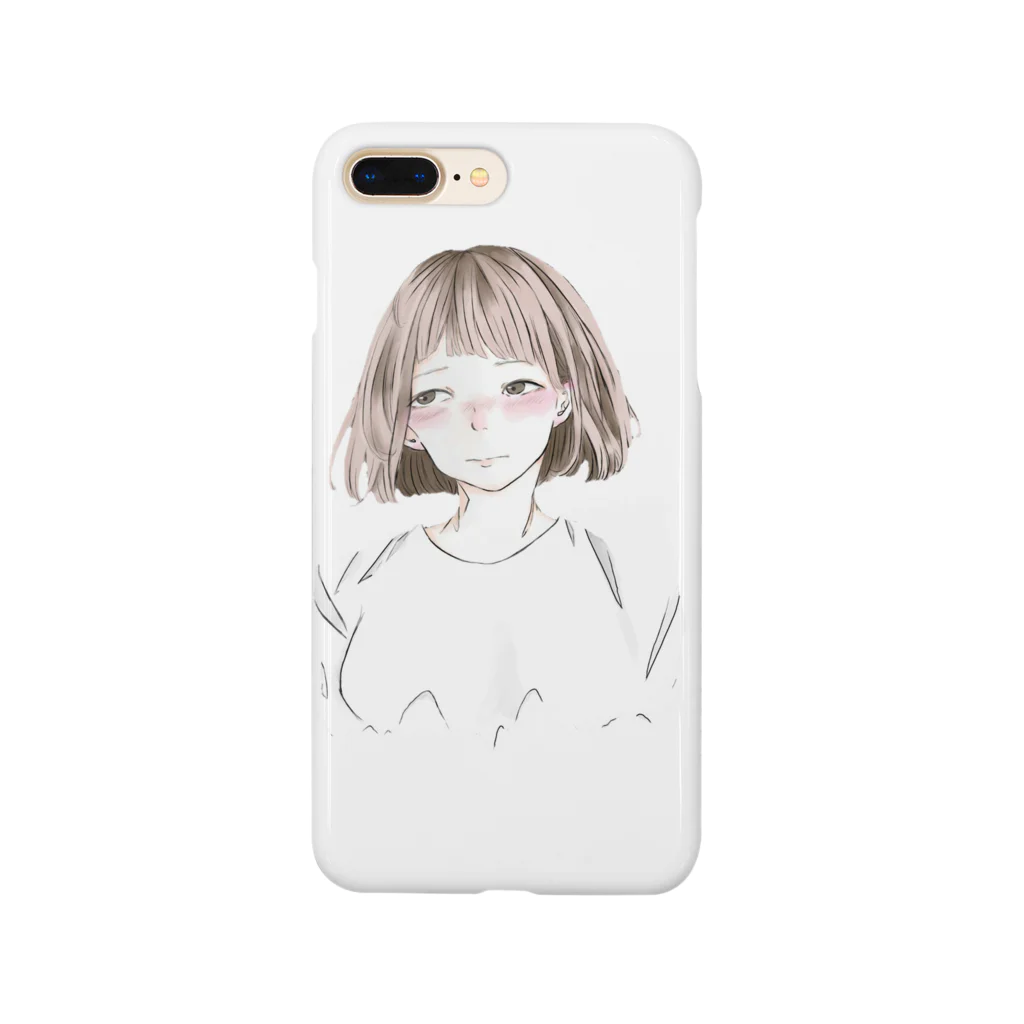 もぐの赤面少女 Smartphone Case