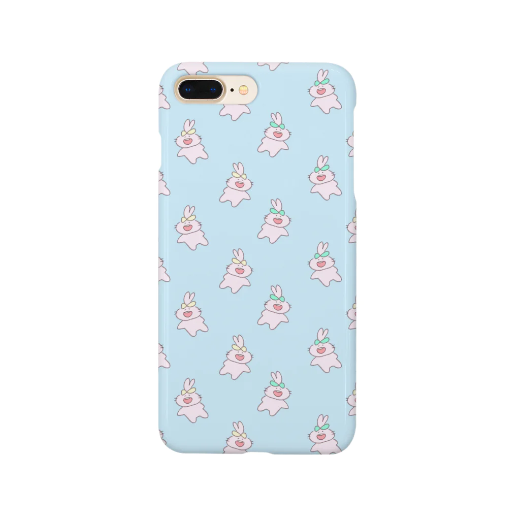 ど～ぶつ大連発のうさぎ大連発 （そら） Smartphone Case