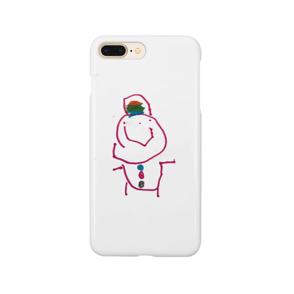 sunny10dayのR☆の雪だるマン Smartphone Case