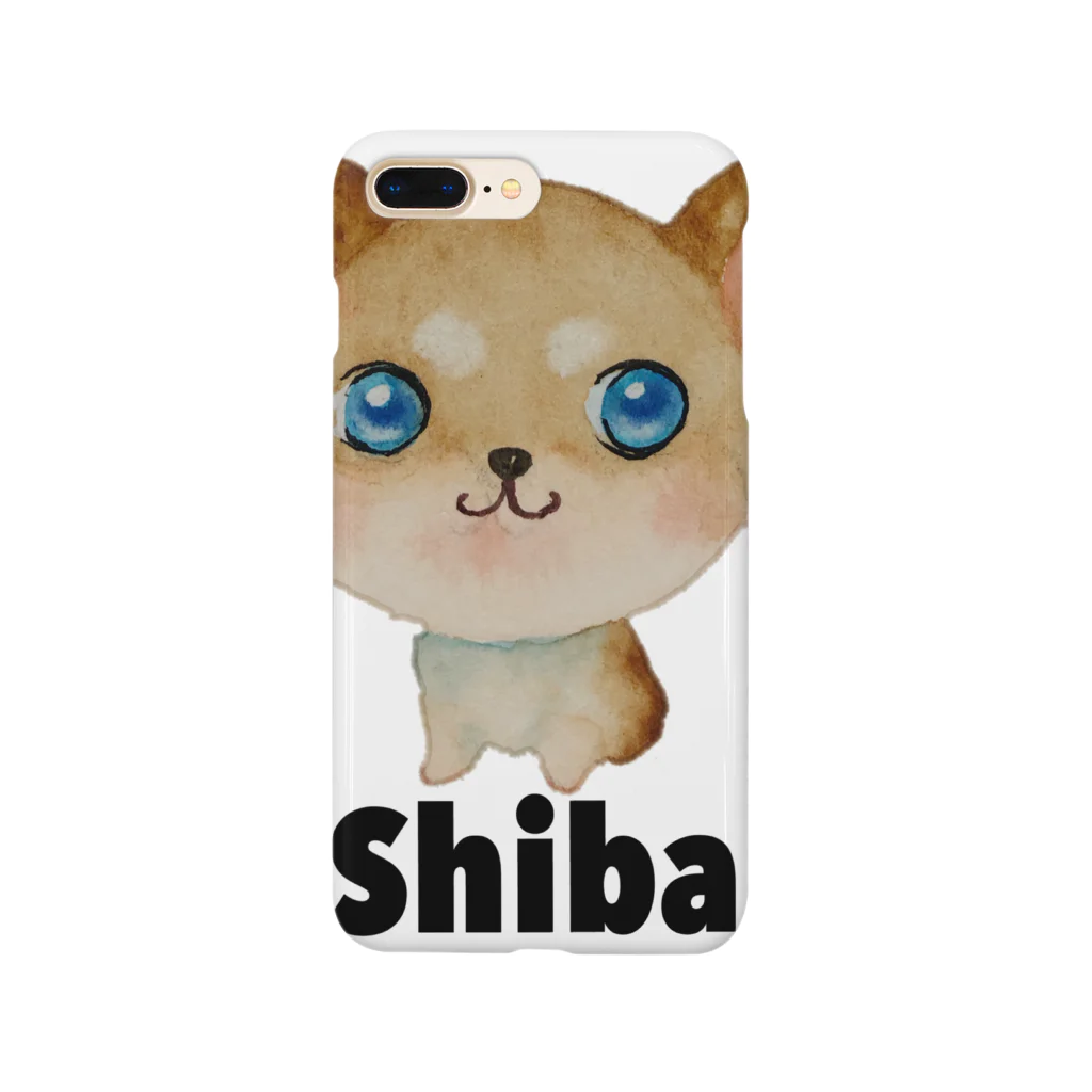 moko yuzuの柴犬てぃん Smartphone Case