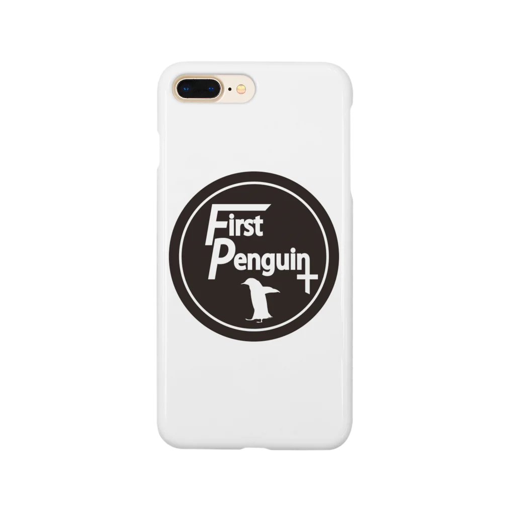 【 クスノキ カイト｡】🐶🎧🐱🐊のFirst Penguin Smartphone Case