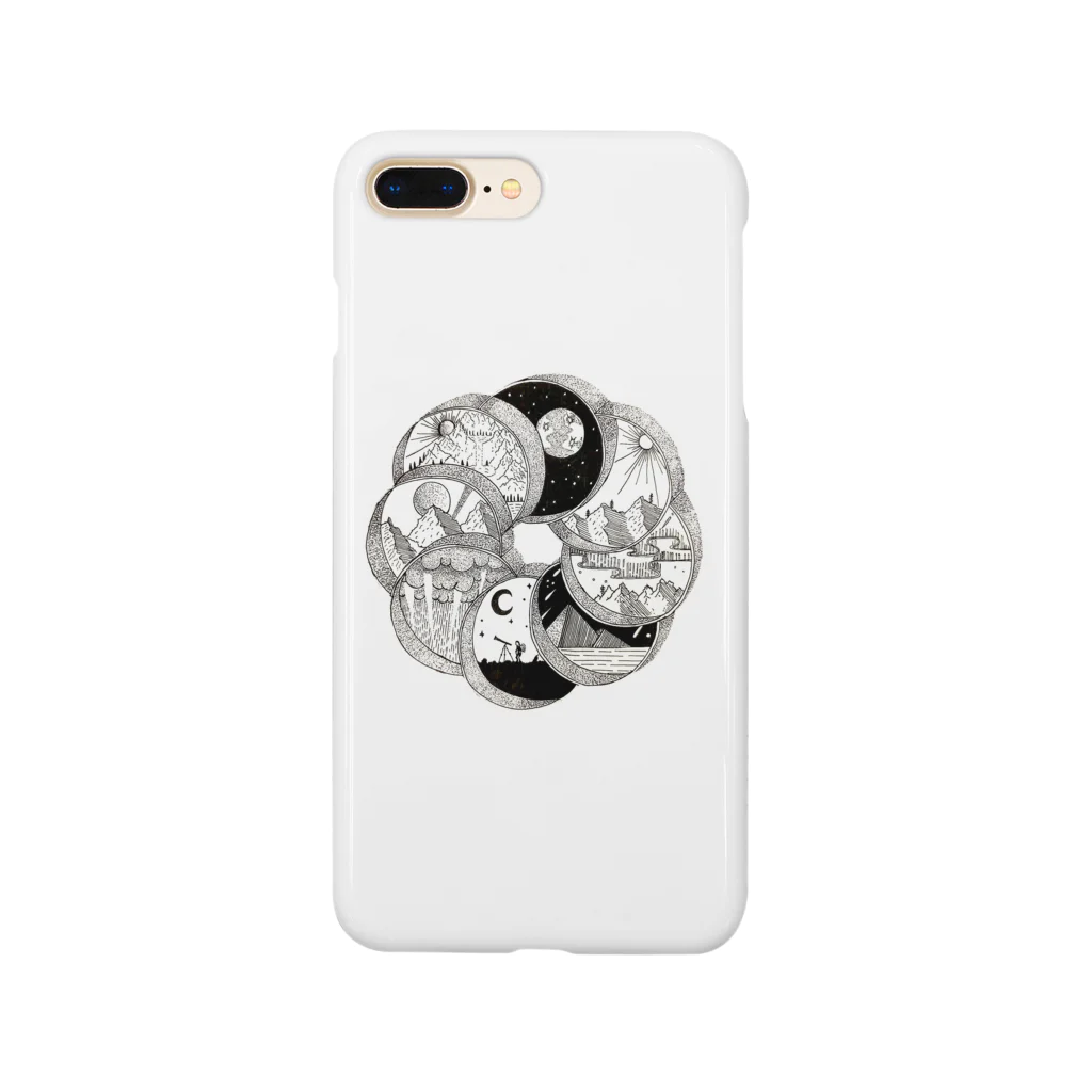 kyon_kyonの円環(circle) Smartphone Case