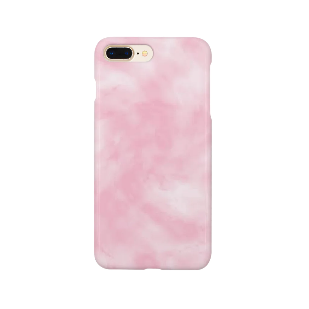 pink_melodyの大理石柄風 Smartphone Case