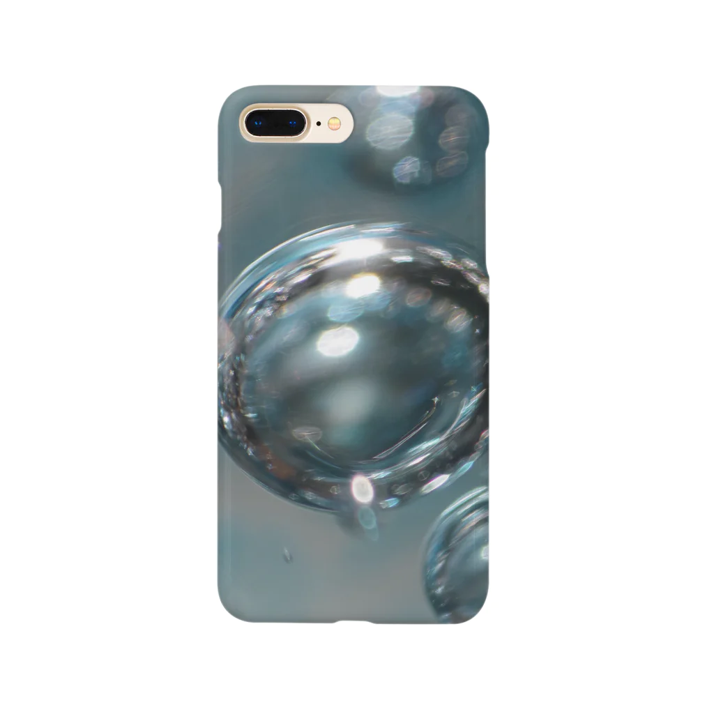 arinco-photo-itemsのAQUA BLUE スマホケース