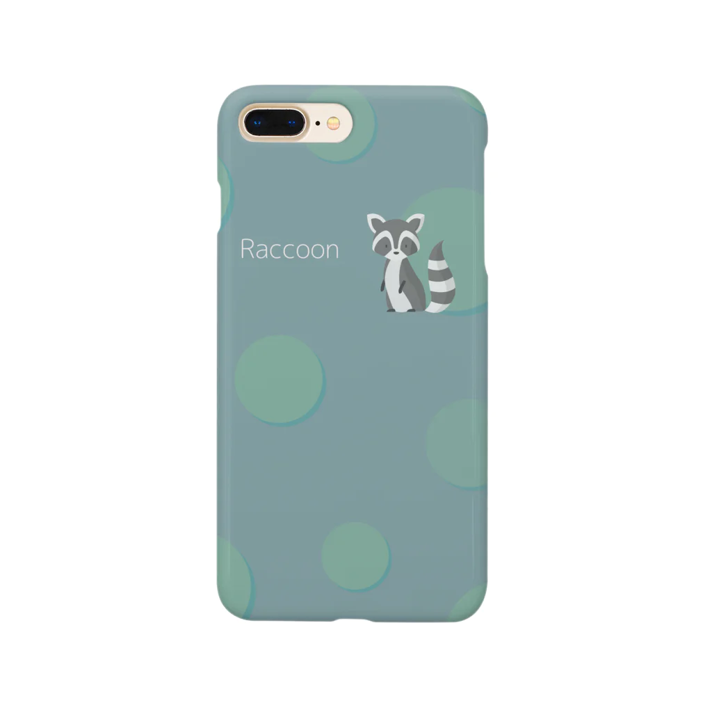 Teddy.のraccoon スマホケース