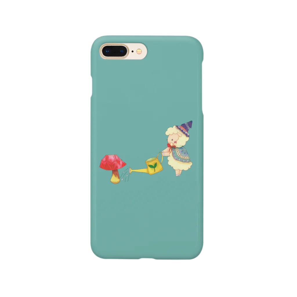 Savon sheep の宝石きのこのお世話 Smartphone Case