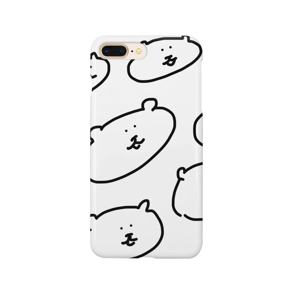 kumainupuのひたすらにクマ Smartphone Case