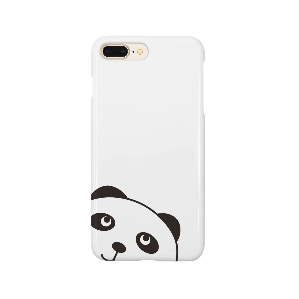 暑山グッズショップのパンダＡ 覗き見 Smartphone Case