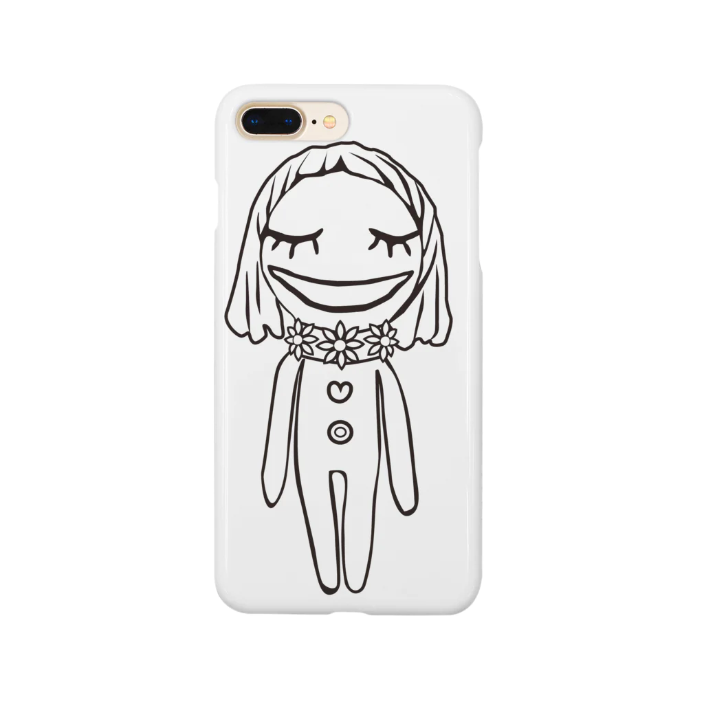 minnanowakuwakuのわく子(人間、女の子) Smartphone Case